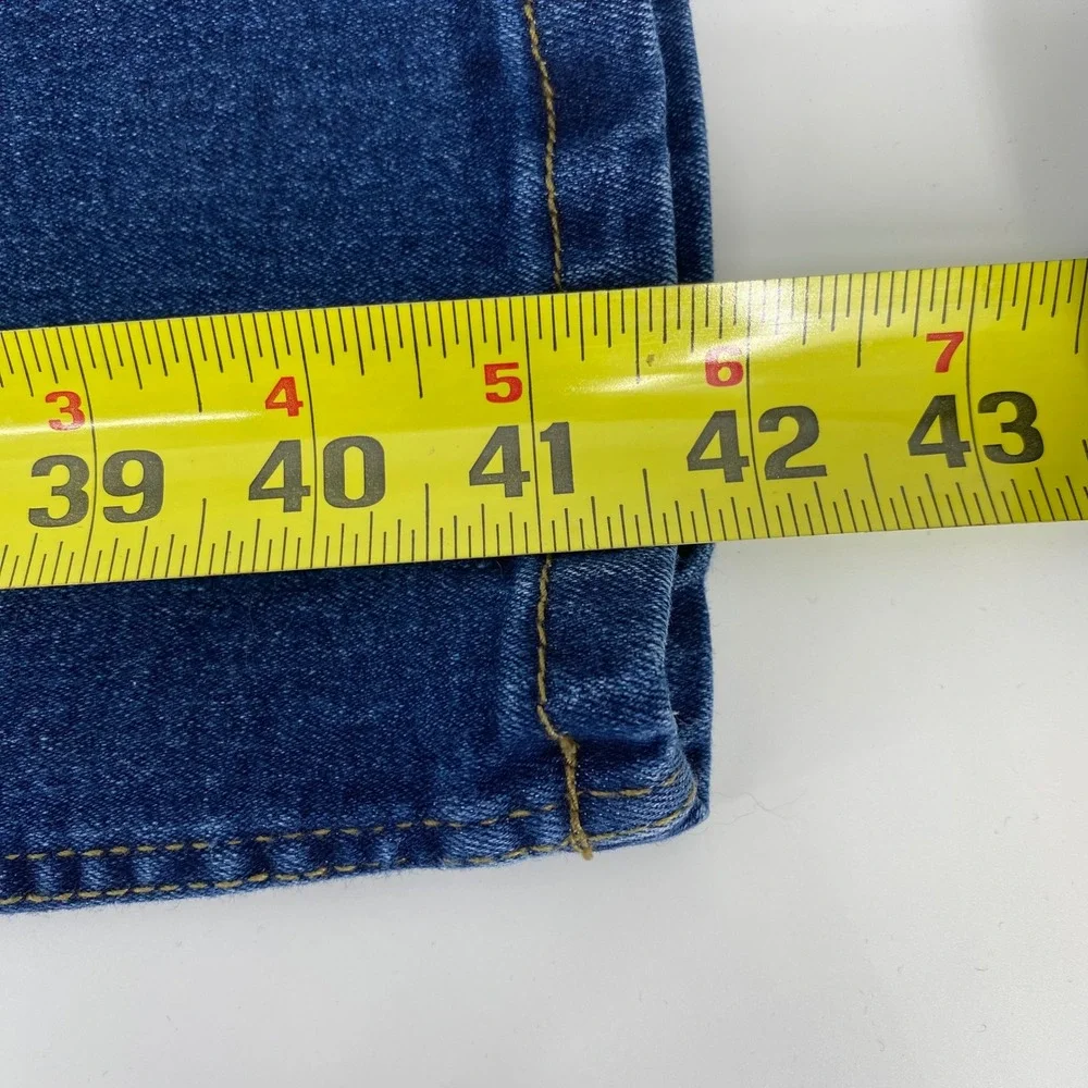 Venus Womens Blue Jeans Size 10L Dark Wash Skinny Mid Rise Denim Pants - Picture 6 of 7